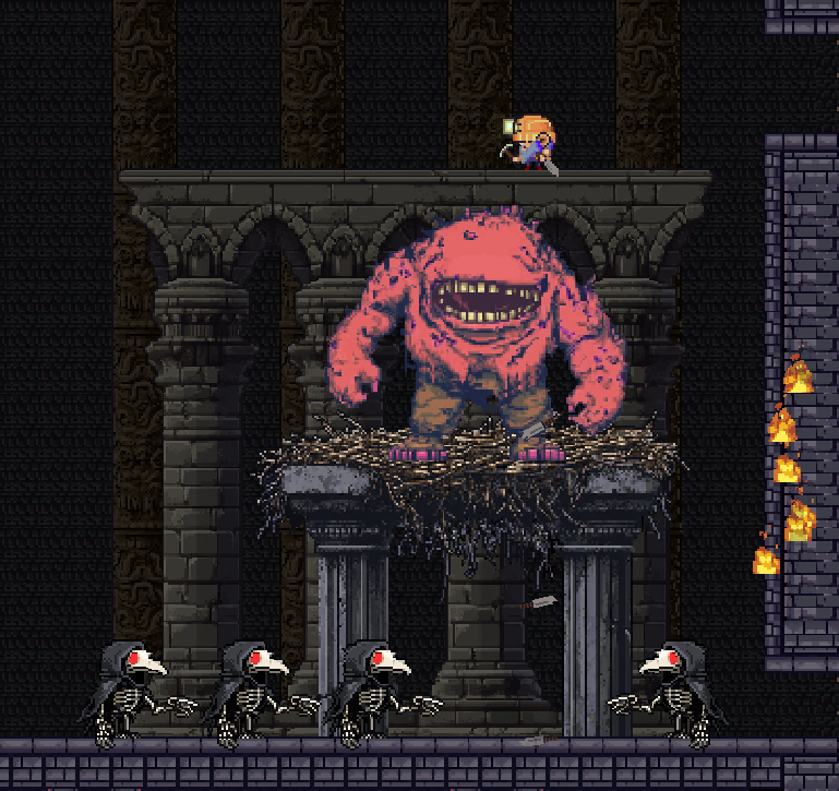 GillisLLC's tweet photo. #DeathTrapMountain Boss #4 major battle  #screenshotsaturday https://t.co/7v0iDHY2vz