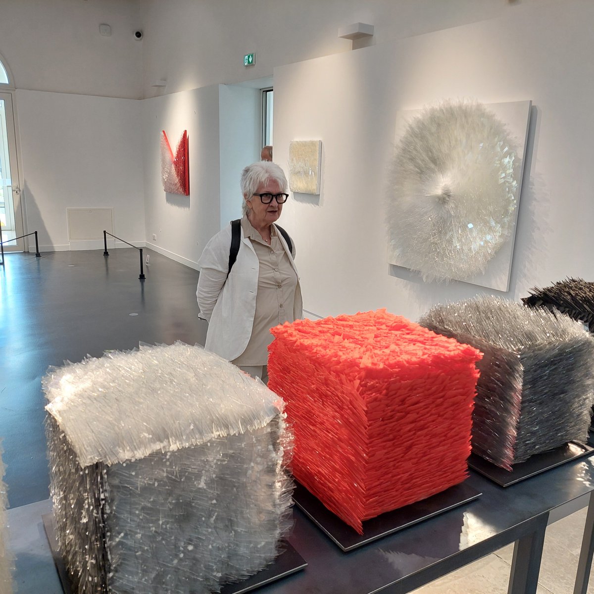 L'exposition Josepha Gasch-Muche - Lumière  est toujours visible au Musée du Verre François Décorchemont. Elle est une occasion rare de voir en France les oeuvres exceptionnelles de cette artiste incontournable de la création contemporaine en verre 😄