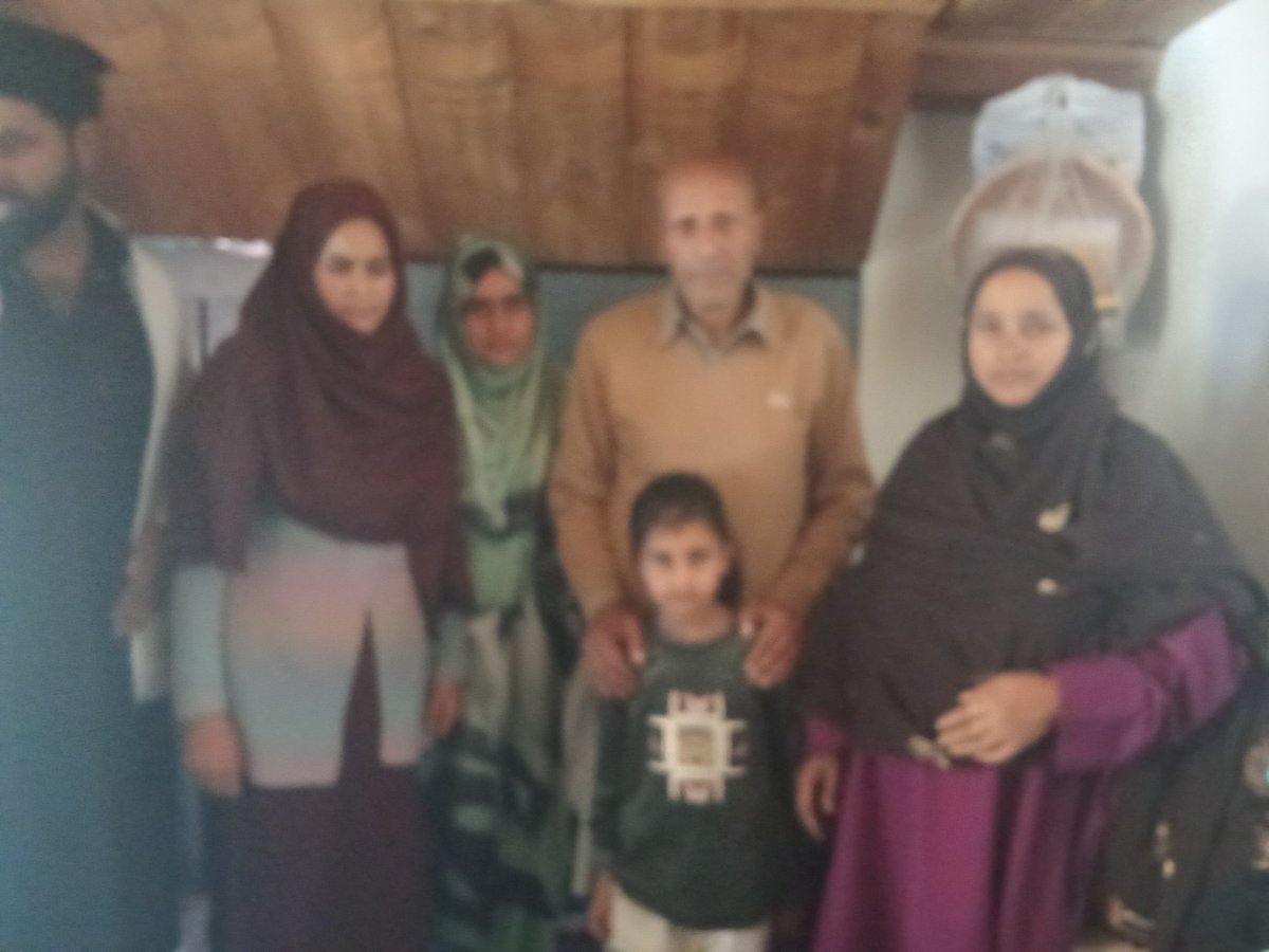 I could neither celebrate nor condole these movements today at Gosse kupwara while attending  wedding ceremony of sister of  Tihar jail inmate Arshad Ah tanch. Arshad always took my care for more than three years,pray to see him out soon from the ugly bars and dark cells of tihar