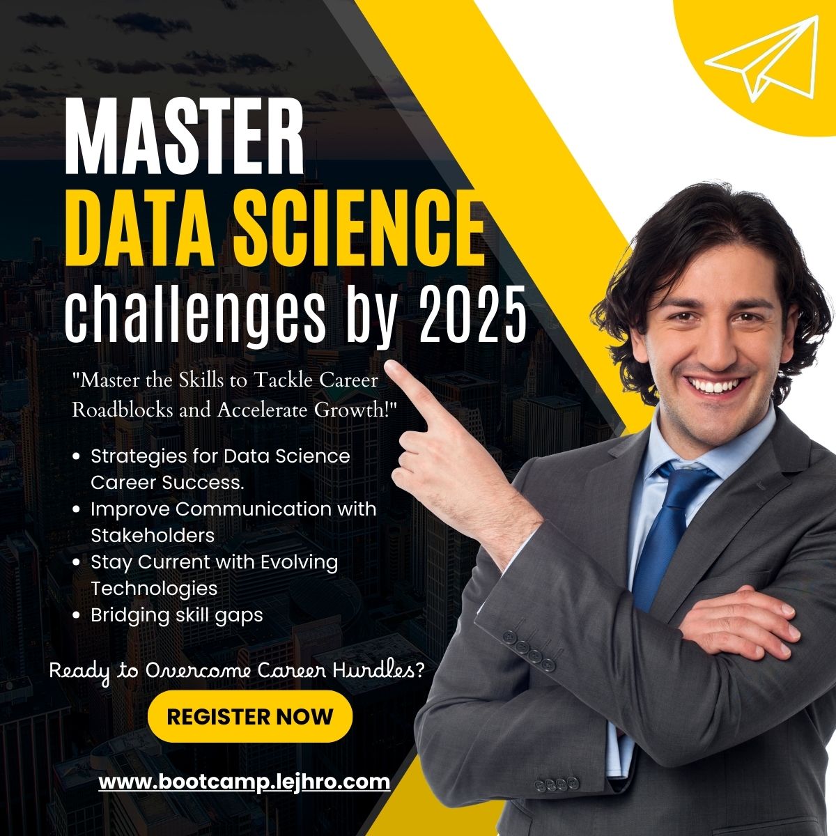 lejhrobootcamp's tweet photo. π‘ Embrace the future with Data Science! π
Join our Lejhro bootcamp and gain in-demand skills that will set you apart by 2025! π
Letβs power the next wave of innovation together.
π Start your journey: https://t.co/yE5uM2q3r9
#Lejhro #LejhroBootcamp #DataScience https://t.co/MqQ9cVBp3W