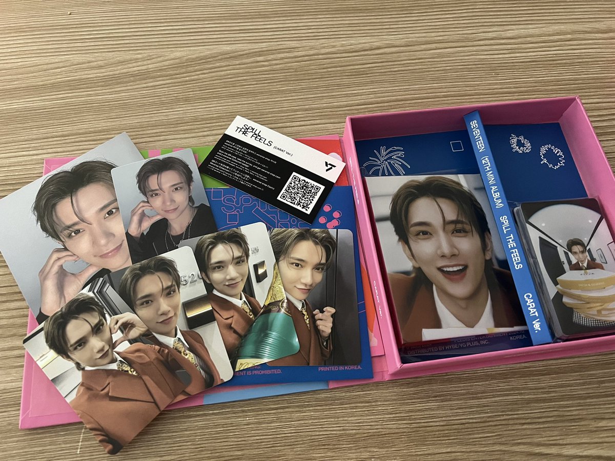캐럿반 버논, 조슈아 각각 1.4에 양도해요!(랜포, 위버스 특전 포함)
