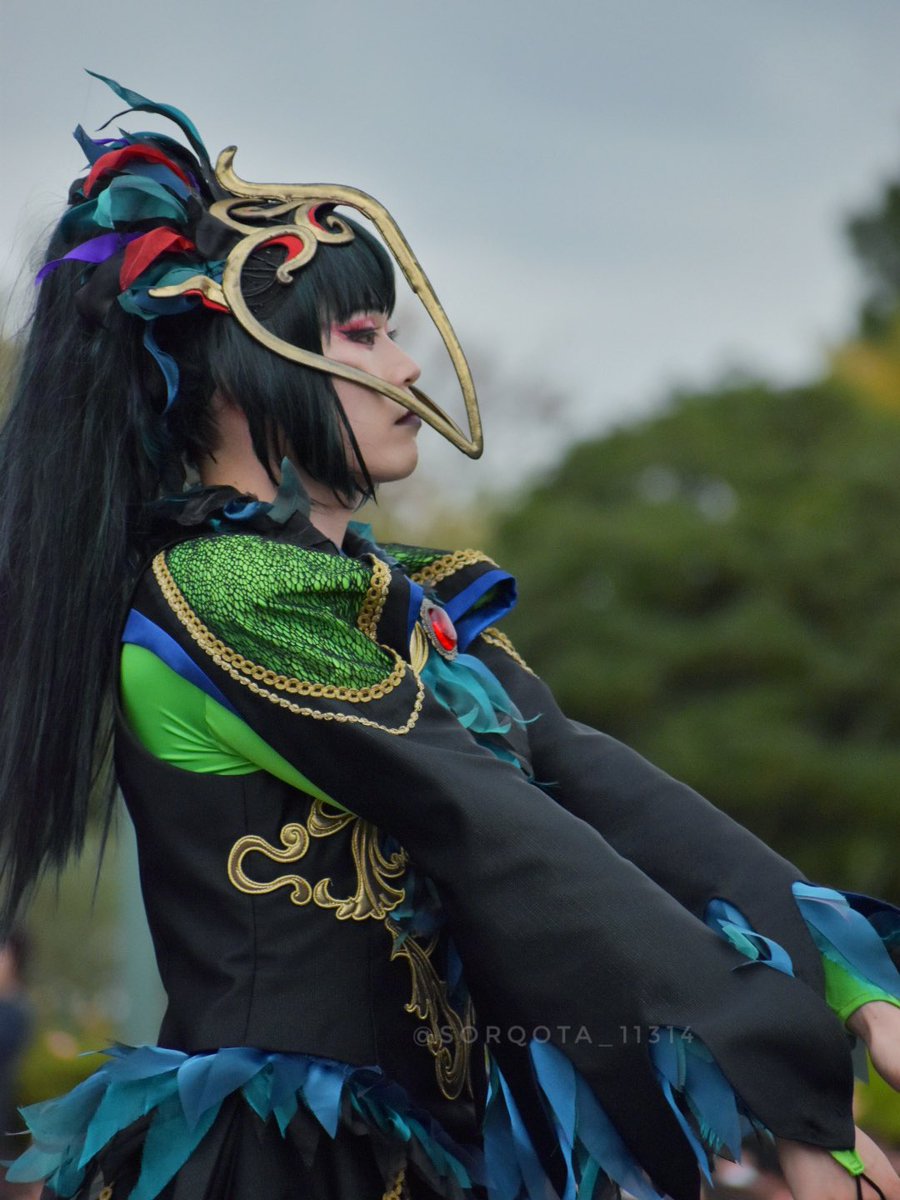 み*読様 カラスダンサー お友達のお友達(ややこしい)と横で見てて かわいい👶連れてたから うち