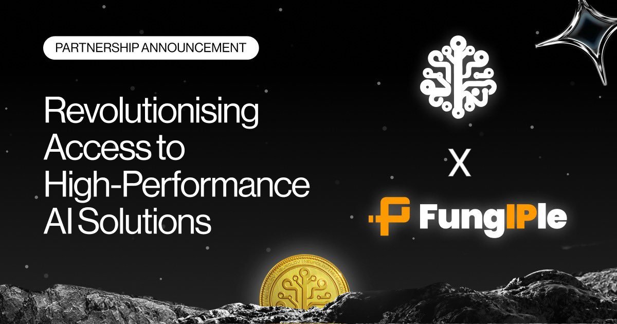 FungIPle's tweet image. We’re thrilled to announce our partnership with Neurolov🚀

🎁 $300 NLOV Tokens + 10 FungIPle GTD WLs! 🎉
⏳ 48h Only!

🕒 How to win:  
1️⃣ Follow @fungiple &amp;amp; @neurolov
2️⃣ RT and ❤️
3️⃣ Drop your SOL address

#Neurolov is an innovative platform for high performance computing and…