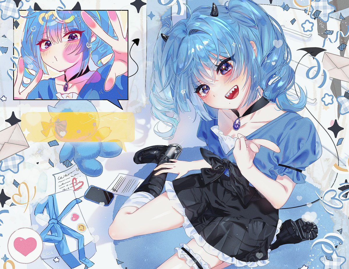 mulba95's tweet photo. 💙🖤 https://t.co/Asj9XK0eQz
