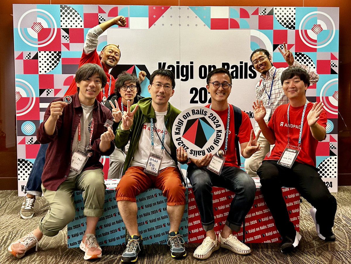 andpad_dev's tweet image. ／
bye #kaigionrails 2024
＼
アンドパッドブース、シャットダウンしました !!
ブースにお越しいただいた皆さま、建築・建設業界の課題を知っていただき、ありがとうございました!!
機会を作っていただいた運営の皆さま、ありがとうございました!!

では、 2025 でまたお会いしましょう!