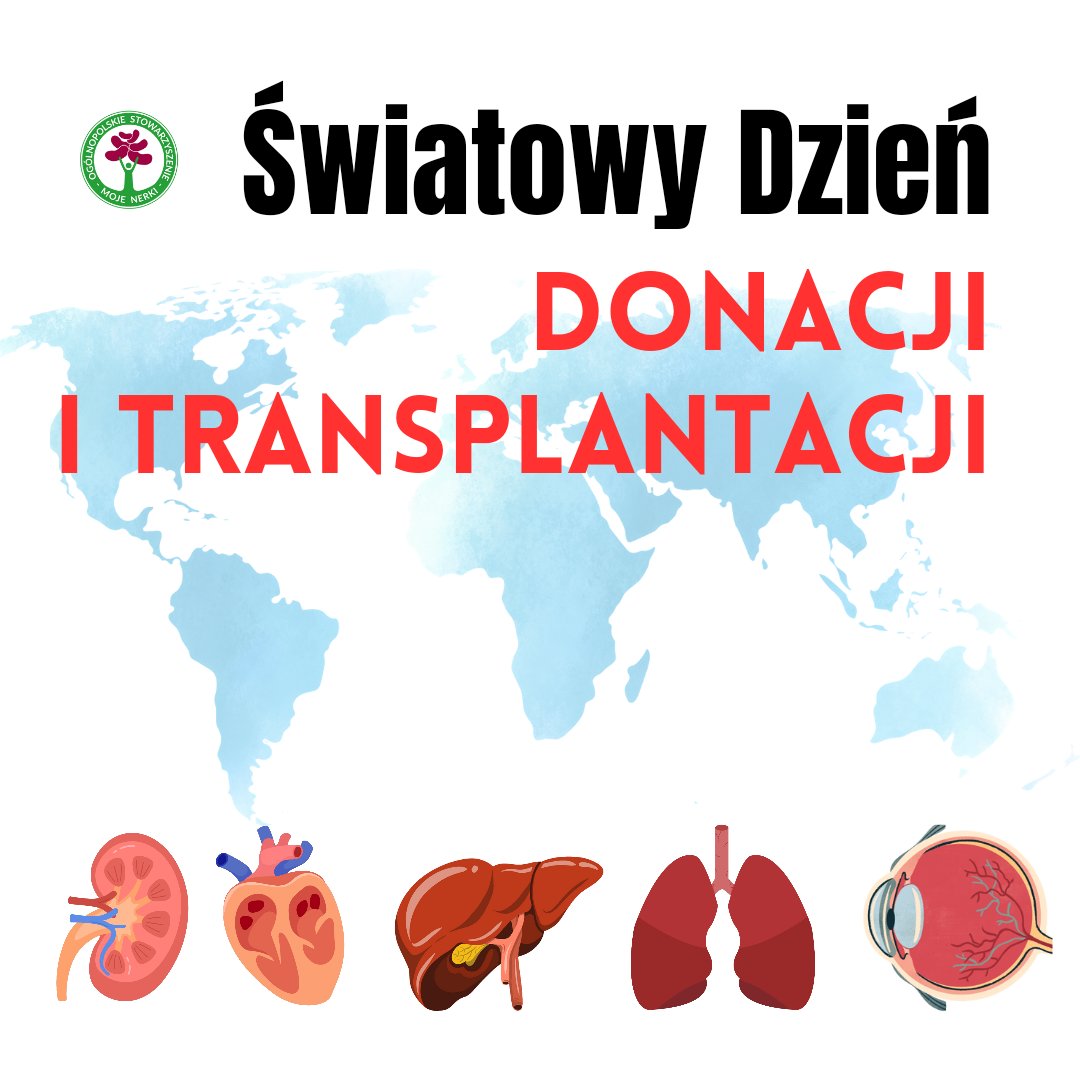 Dzisiaj #ŚwiatowyDzieńDonacjiiTransplantacji! ❤️ Jedna decyzja może uratować kilka żyć. Porozmawiaj z bliskimi o dawstwie organów i podziel się tym wpisem. #dawcaorganow #transplantacja #ratujmyżycie #mojenerki #osmn