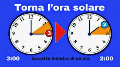DomenicoPicca's tweet photo. Stanotte tornerà l'Ora Solare!

Alle 3.00, lancette un'ora INDIETRO, che segneranno di nuovo le 2.00!!

Dormiremo un'ora in più stanotte, ma da domani sera farà un'ora prima buio!!

#orasolare #26ottobre #autunno #fallback #fall https://t.co/ULMmXY90Rz