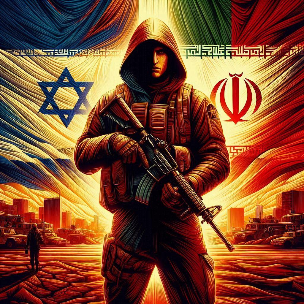 A clash of nations:#Israel vs #Iran. The struggle continues..#DigitalArt #Conflict #MiddleEast #Symbolism #UrbanSkyline #IsraelVsIran
#Tehran #WarAndPeace #ConflictArt #UrbanConflict #HopeForPeace #ArtForChange #GlobalIssues #VisualStorytelling #CulturalConflict #ArtisticVision