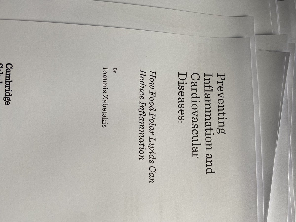 YannisZ (@yanzabet) on Twitter photo Final stretch home : proofs are ready: in few weeks it will in the ether
Thank you <a href="/el_ronan/">Ronan Lordan</a> <a href="/bioflips/">Alexandros Tsoupras</a> for your friendship and inspiration !
#inflammation #CardiovascularHealth #cardiovascularresearch #food #diet #exercise Final stretch home : proofs are ready: in few weeks it will in the ether
Thank you <a href="/el_ronan/">Ronan Lordan</a> <a href="/bioflips/">Alexandros Tsoupras</a> for your friendship and inspiration !
#inflammation #CardiovascularHealth #cardiovascularresearch #food #diet #exercise