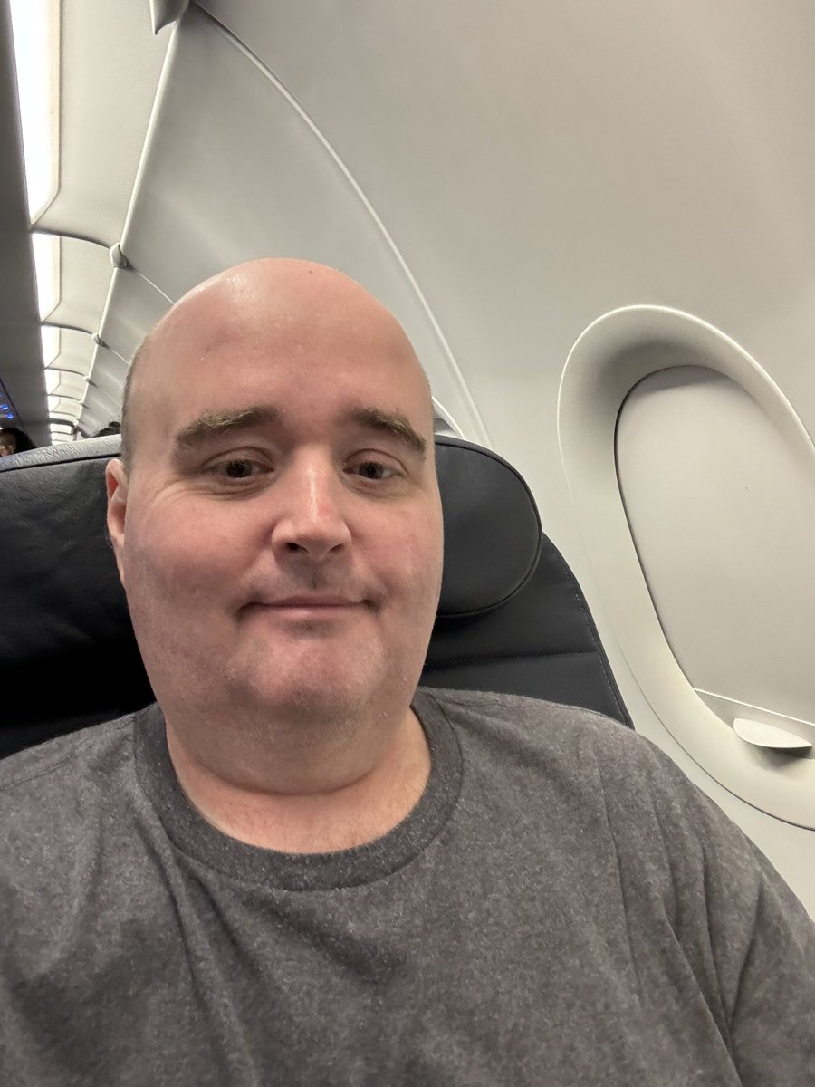 Checking in from the Big Front Seat here in my early early <a href="/SpiritAirlines/">Spirit Airlines</a> flight 195 from Orlando to Ft Lauderdale. Nothing but smiles and a friendly crew. Just what we need before the sun comes up.