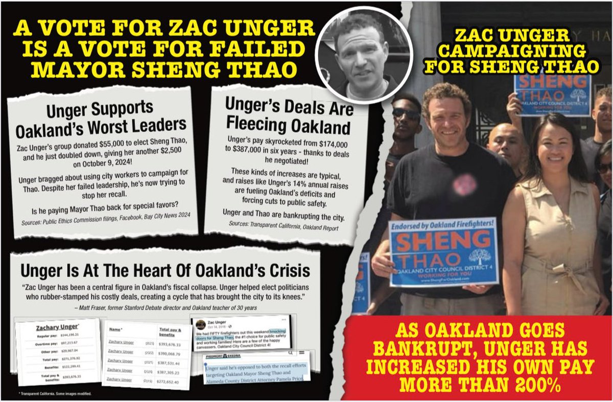 Woah - $393,000 annually? Is that what Oakland is paying Union Bosses now?  Our neighbor, CPA, Len Raphael is not going to take advantage of Oakland.  He supports the recall of corrupt Sheng Thao too.