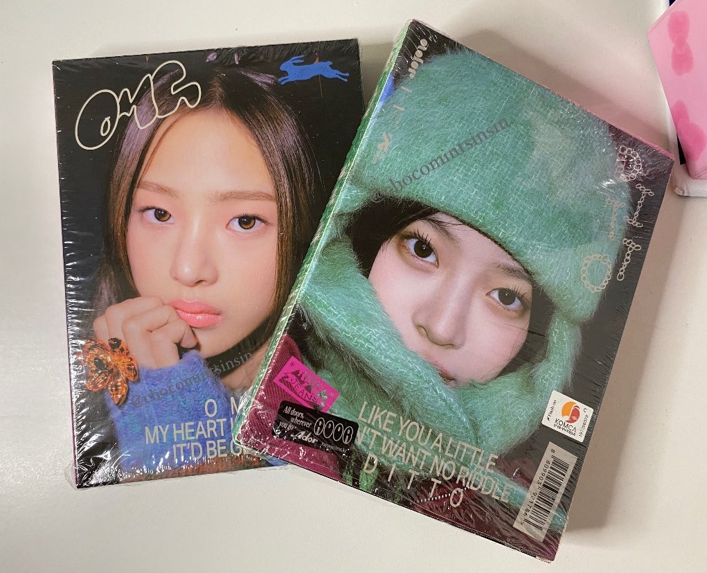 chocomintsinsin's tweet photo. ꒰ พร้อมส่ง ꒱ 💒

♡ บั้มมินจี ฮันนิ 
(แกะแล้ว ของครบ+การ์ด)

♡ บั้มละ 250 

📮 40/60
#ตลาดนัดนิวจีนส์ #ตลาดนัดnewjean #ตลาดนัดnewjeans https://t.co/1QjL46Yc9x