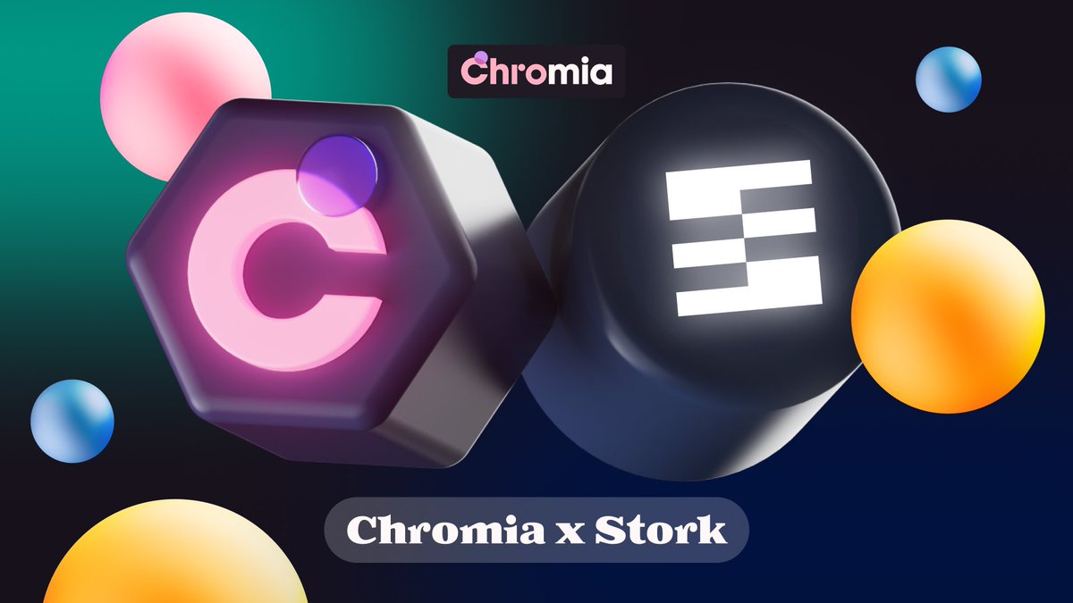 Chromia's tweet photo. Stork x Chromia!🔥

We’re thrilled to welcome @StorkOracle to the Chromia ecosystem!

Lending protocols, perps DEX, and prediction markets can now access accurate pricing and reliable off-chain and on-chain data on Chromia, thanks to Stork! https://t.co/flaEmHIw7C
