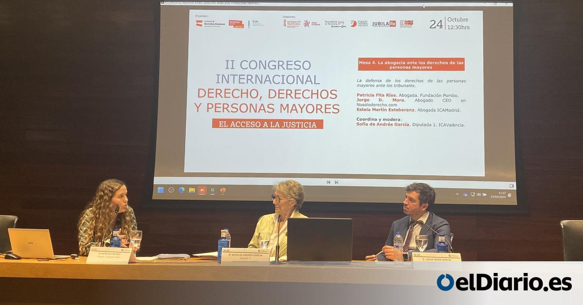 ArturoBurton4's tweet photo. El lenguaje, la desinformación o las actitudes “paternalistas” complican el acceso a la justicia de las personas mayores.
Gracias Leila El Moudni @iamleila9_ @eldiariocv por esta crónica sobre el II Congreso Derecho, derechos y personas mayores
https://t.co/yiDabKLH52 https://t.co/uoRPQP9lNq