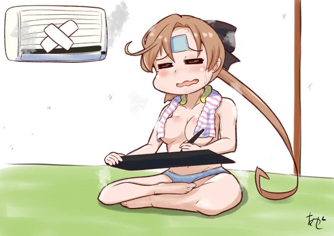 #夏を惜しむ画像を無言で貼ってねみた人もやってねお願い 
惜しもうと思ったけど、エアコンが壊れ、扇風機を壊し、夏風邪をひくという最悪な夏だったので惜しくない。
あ、一枚余ったので水着置いときますね。 