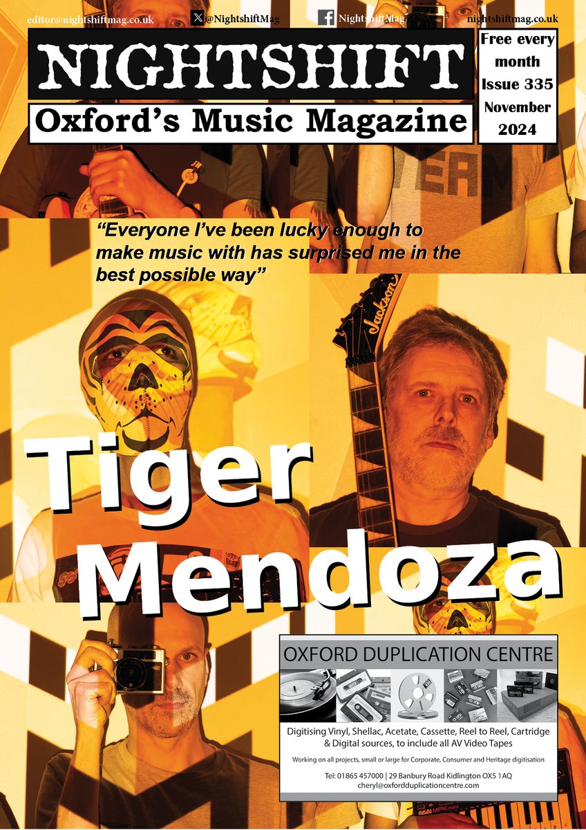 Nightshiftmusicmag (@nightshiftmag) on Twitter photo Print copy of November's <a href="/NightshiftMag/">Nightshiftmusicmag</a> is out now - pick up a copy at <a href="/TruckOxford/">Truck Oxford</a> <a href="/TruckWitney/">Truck Witney</a> <a href="/O2AcademyOxford/">O2 Academy Oxford</a> <a href="/TheBullingdon/">The Bullingdon</a> <a href="/OxfordHmv/">hmv oxford</a> <a href="/BlackwellsMusic/">Blackwell's Music</a> <a href="/Jericho_Tavern/">The Jericho Tavern</a> PMT, The Music Box + loads more, or read it at home at nightshiftmag.co.uk/2024/nov.pdf Print copy of November's <a href="/NightshiftMag/">Nightshiftmusicmag</a> is out now - pick up a copy at <a href="/TruckOxford/">Truck Oxford</a> <a href="/TruckWitney/">Truck Witney</a> <a href="/O2AcademyOxford/">O2 Academy Oxford</a> <a href="/TheBullingdon/">The Bullingdon</a> <a href="/OxfordHmv/">hmv oxford</a> <a href="/BlackwellsMusic/">Blackwell's Music</a> <a href="/Jericho_Tavern/">The Jericho Tavern</a> PMT, The Music Box + loads more, or read it at home at nightshiftmag.co.uk/2024/nov.pdf