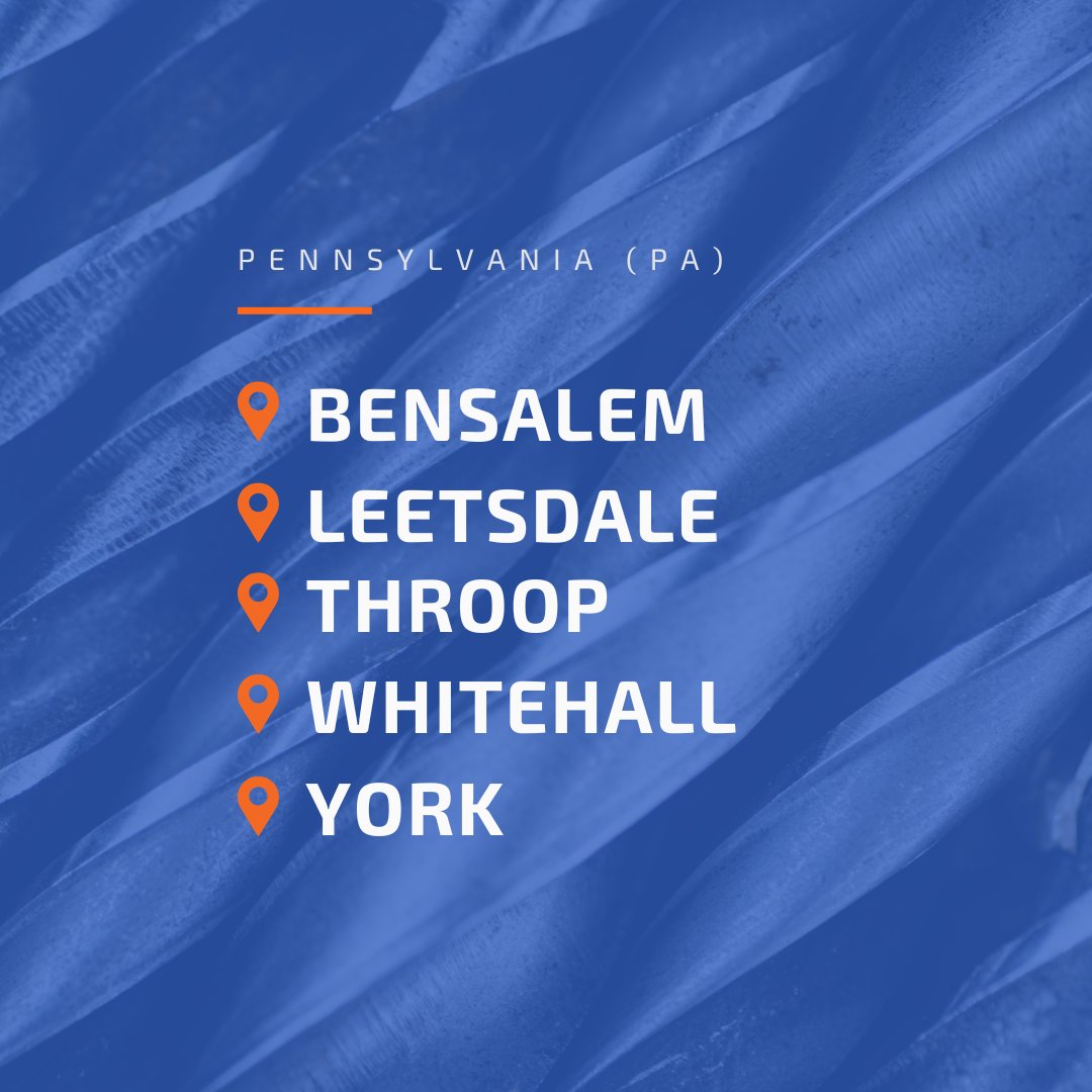 steel_pa's tweet image. We’ve expanded to 12 locations in 7 states! 🌎 We’re excited to serve you with the same high-quality steel products and customer service as always. Visit our website to learn more about each location! 🌟

🌐: pasteel.com/locations/

#pasteel #companygrowth #stainlesssteel