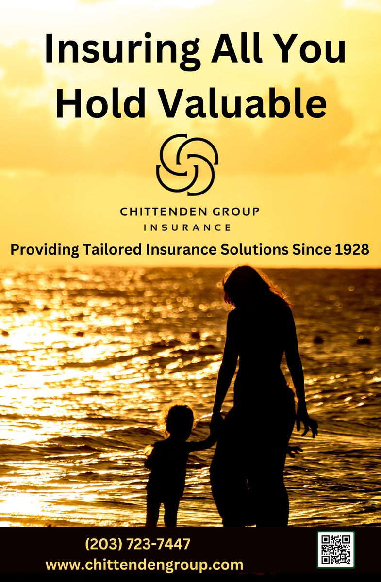 chittendengroup's tweet image. The Chittenden Group has been protecting all you hold valuable since 1928.
Contact us today and experience the Chittenden Difference!
(203) 723-7447
#CustomerFocused #Insurance #RiskManagement #ChittendenGroup #FamilyBusiness