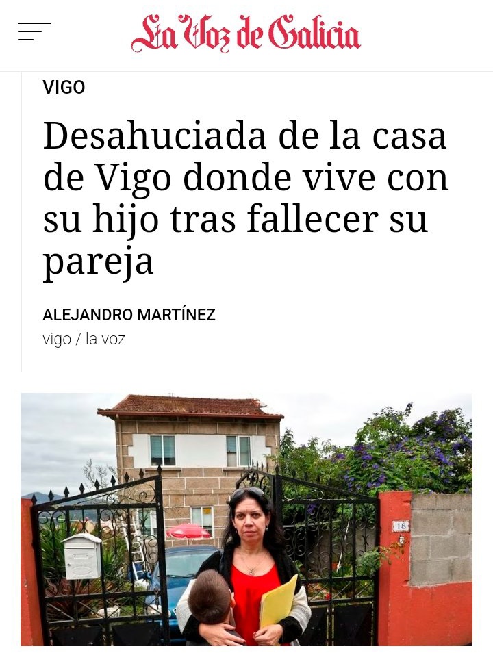 El 4 de septiembre la desahuciaron junto a su hijo de seis años.

Ayer se quitó la vida.

No dejemos que este asesinato quede silenciado. No dejemos que se quede en una simple estadística. Señalemos a los responsables: rentistas, políticos y jueces

Un abrazo a sus seres queridos