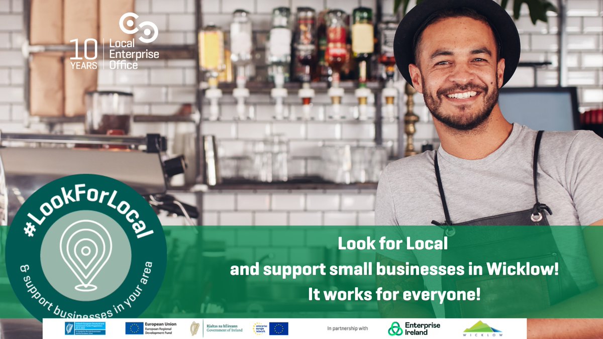LEOWicklow's tweet image. Support your local Wicklow Small Businesses! It works for everyone! 

#lookforlocal #shopwicklow #itworksforeveryone