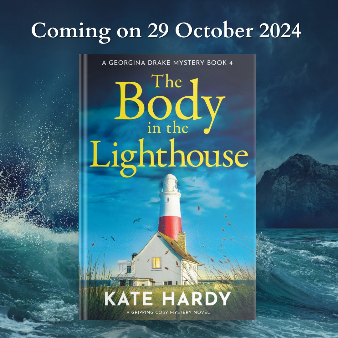 Storm Publishing (@stormbooks_co) on Twitter photo 🐚 Fans of Agatha Christie, Faith Martin and Midsomer Murders will love <a href="/katehardyauthor/">Kate Hardy</a>'s brand-new cozy mystery, out next Tuesday!
😱 Don't miss out and pre-order The Body in the Lighthouse today: geni.us/772-po-two-am
#cozymystery #murdermystery 🐚 Fans of Agatha Christie, Faith Martin and Midsomer Murders will love <a href="/katehardyauthor/">Kate Hardy</a>'s brand-new cozy mystery, out next Tuesday!
😱 Don't miss out and pre-order The Body in the Lighthouse today: geni.us/772-po-two-am
#cozymystery #murdermystery