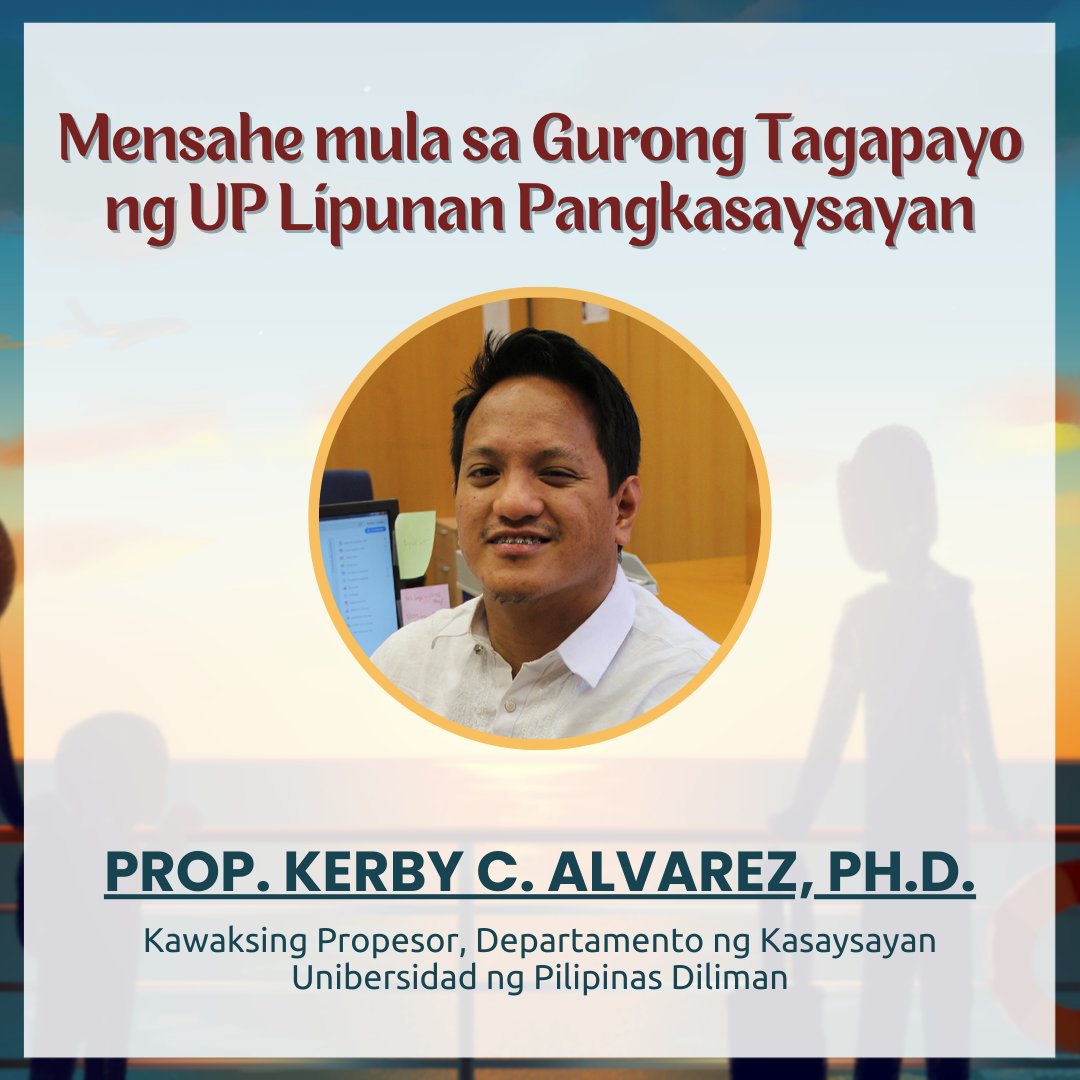UPLikas's tweet photo. Nasasabik na ba kayo sa paparating na ika-33 Pambansang Kumperensiya?

Tunghayan at kilalanin ang ating mga TAGAPAGSALITA na makakasama natin sa Pambansang Kumperensiya ngayong taon, kung saan ibabahagi nila ang kanilang mga pananaliksik tungkol sa mga kuwento ng karanasang(1/8) https://t.co/0lPpo5xZMH