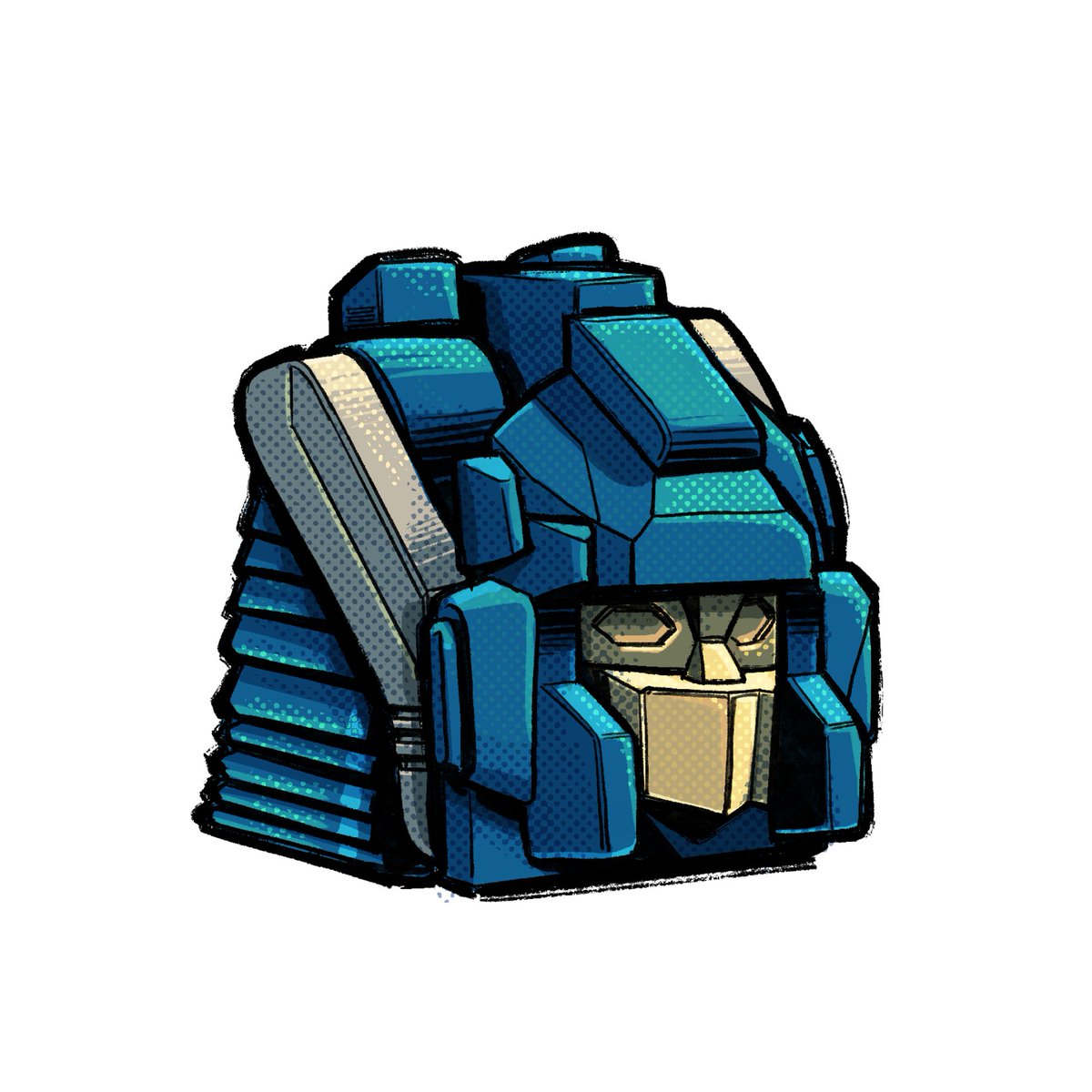 Decepticon Headmaster Horri-bull for day 26 of Inktober.
#transformers #inktober