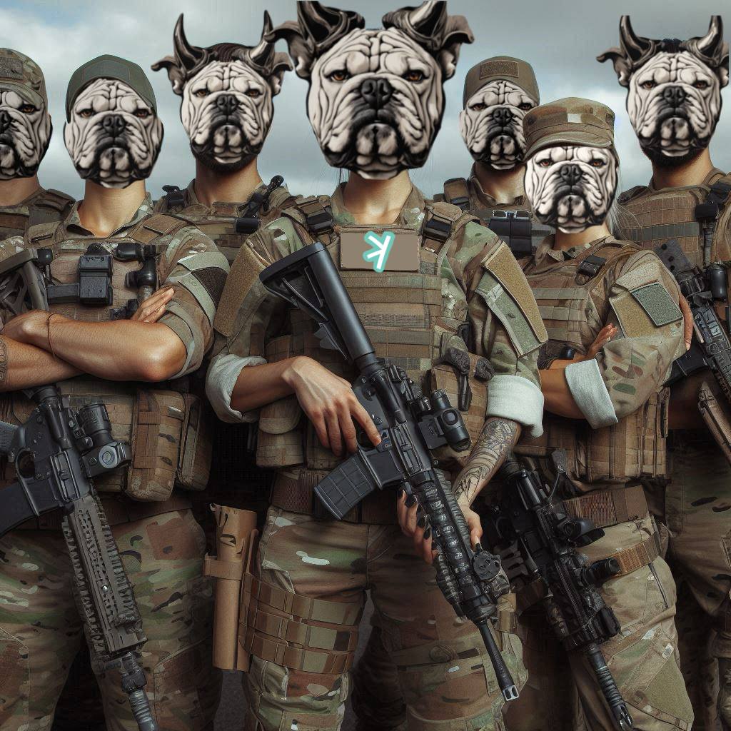 💥 Kaspa Dog army, are you combat ready? 💥

#kas #kaspa #KRC20