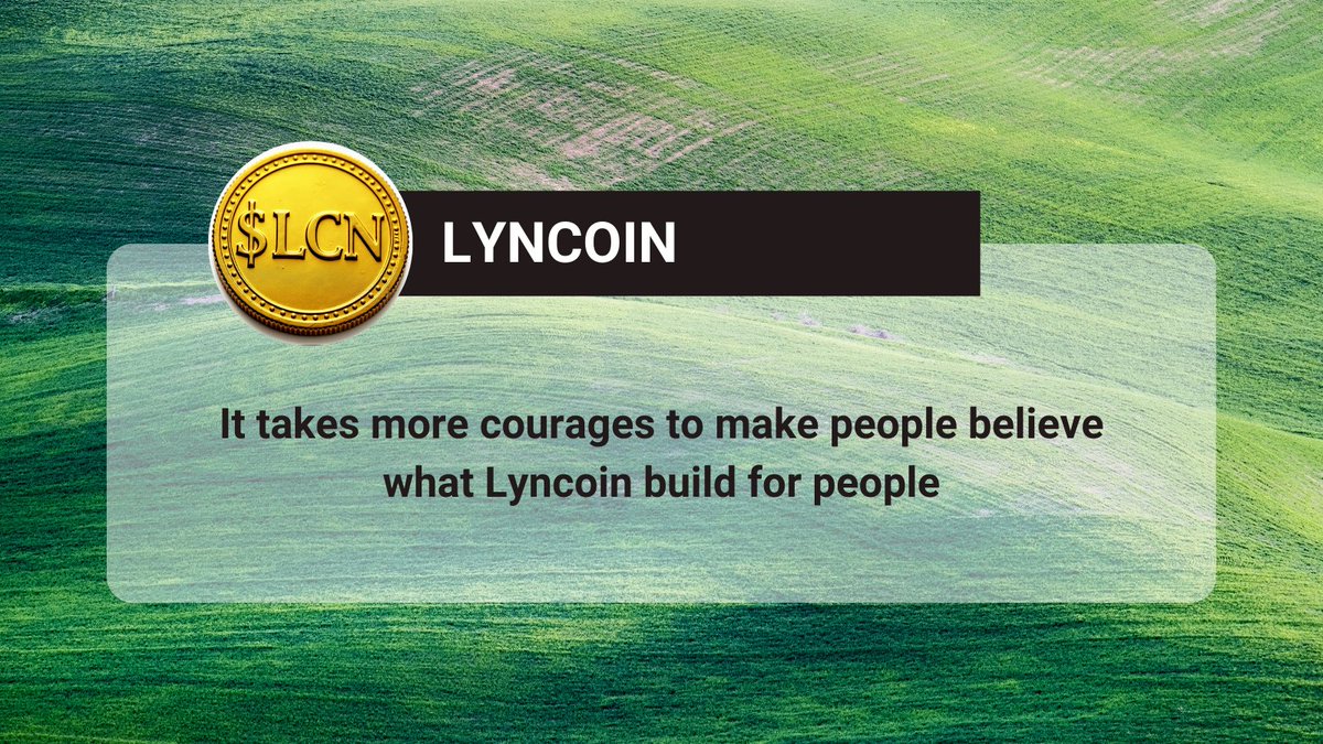 AuroraXrypt's tweet image. Trust in process, we can build $LCN stronger than before 

#FutureUpdates #Cryptocurrency