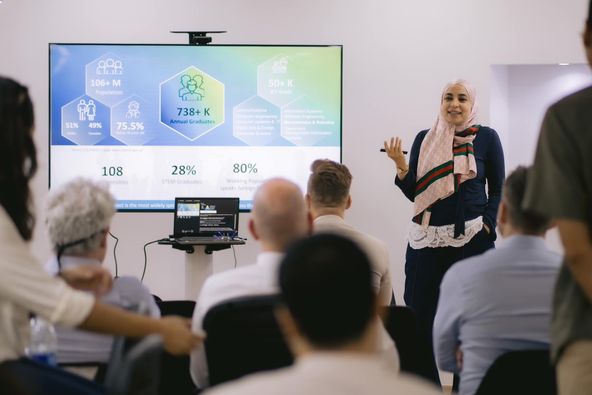 ITIDA's tweet image. &quot;ITIDA celebrates the opening of SAQAYA’s first office and tech delivery hub in Cairo! 🇪🇬 This milestone strengthens Egypt’s role as a global tech hub, attracting international enterprises with top talent and strong government support. 
#Innovation #EgyptTech #JustInTimeForEgypt&quot;