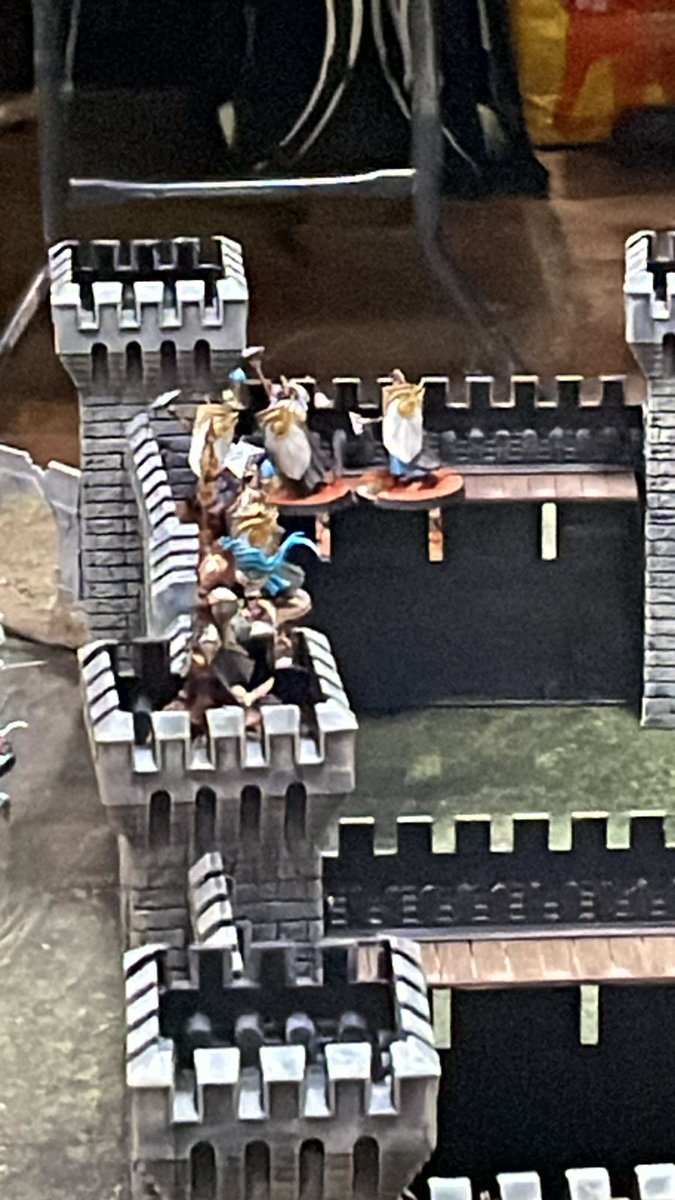 On the outside of Kal’Dor keep, we have a joint cavalry force from the legions of chaos and death against an unlikely alliance of storm cast and skaven! Madness!! <a href="/FlyingMuttley/">Paul Gibson</a> <a href="/ZufosI/">Zufos Fatebreaker</a> <a href="/BigglesTweetss/">Jim</a> <a href="/vodkachaser001/">Vodka Chaser</a>