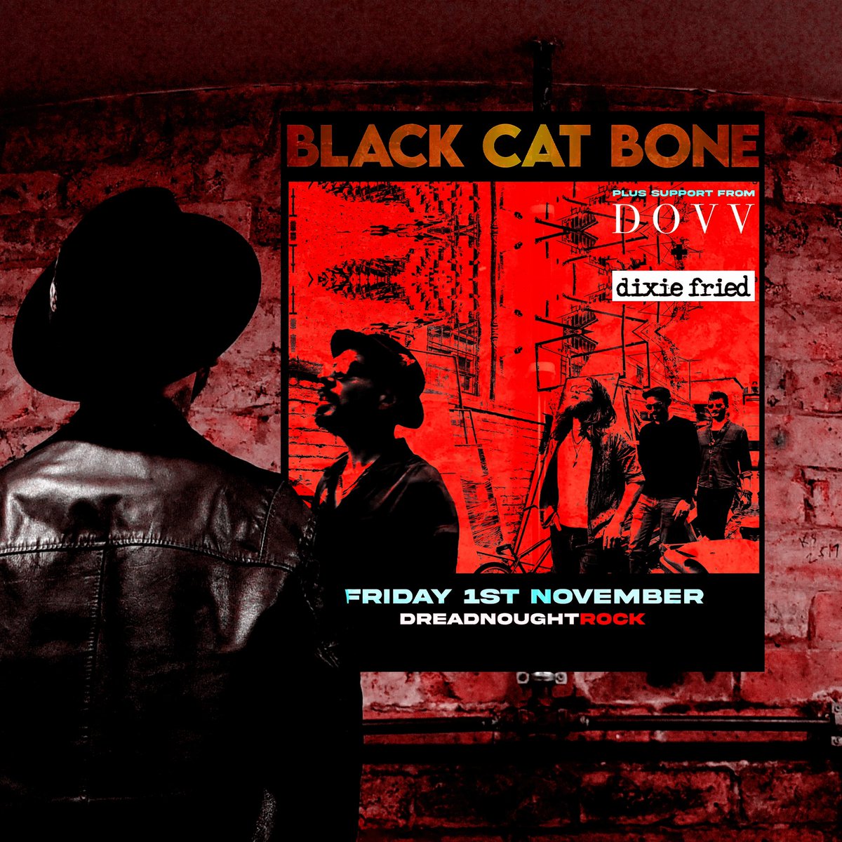 Black Cat Bone (BCB) (@blackcatbone3) on Twitter photo We’re gonna tear up <a href="/Dreadnoughtrock/">DreadnoughtRock</a> on FRIDAY!Come witness three bands working hard in the scene including <a href="/Dovv_Music/">Dovv</a> & <a href="/DixieFrieduk/">Dixie Fried</a>
#blues #rock #rocknfuckingroll We’re gonna tear up <a href="/Dreadnoughtrock/">DreadnoughtRock</a> on FRIDAY!Come witness three bands working hard in the scene including <a href="/Dovv_Music/">Dovv</a> & <a href="/DixieFrieduk/">Dixie Fried</a>
#blues #rock #rocknfuckingroll