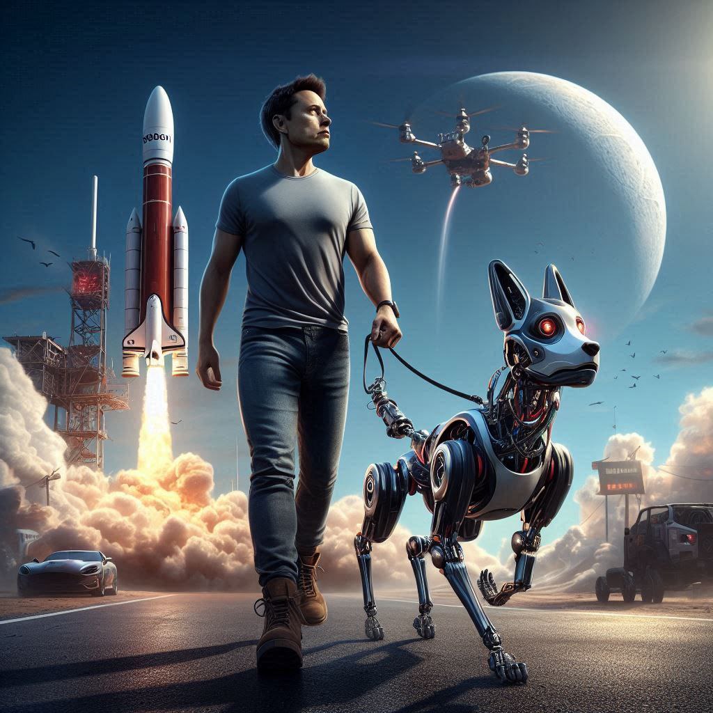 <a href="/elonmusk/">Elon Musk</a> Then you will need some AI to sort things out, and we have the $DOGAI.
It's the first meta + AI dog in the space, and you can eventually use it as a guard dog if necessary with some AI tech in it.