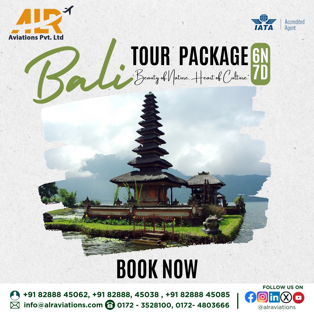 alraviations's tweet photo. ✌ Are you planning to go on a 𝐁𝐚𝐥𝐢 𝐕𝐚𝐜𝐚𝐭𝐢𝐨𝐧 🇮🇩⛱ this winter season?
.
.
.
.

#ALRAVIATIONS #travelgram #bali #baliindonesia #balilife #balipackagetour #travelphotography #TravelExpertise #balitour #balitrip #balipackage #baliindonesia #balilife #balitourpackage https://t.co/cuNtkOrPme