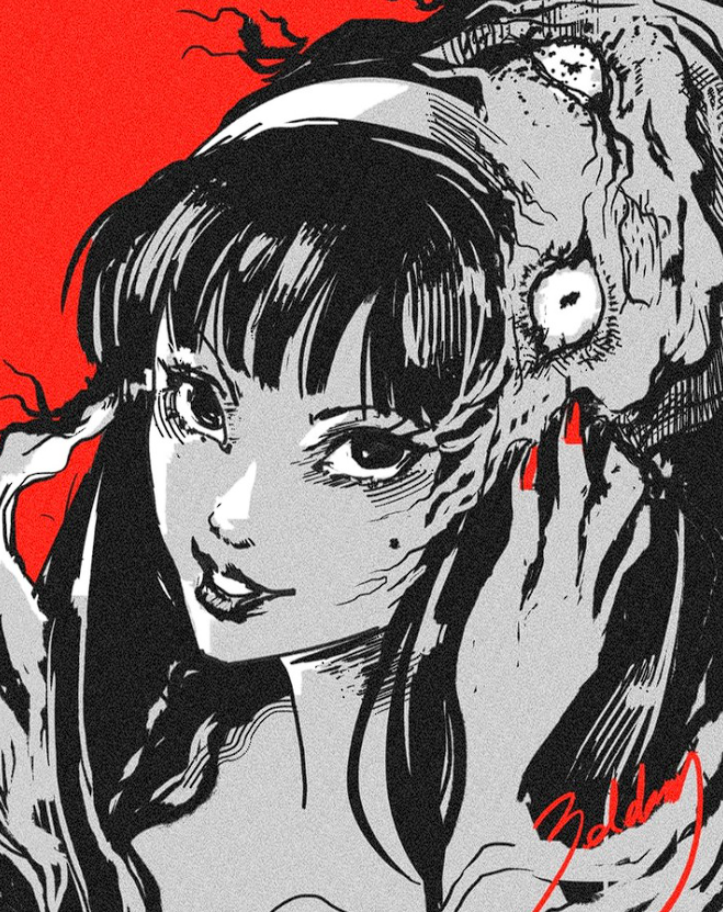 New Tomie print coming next con!

#tomie #junjiito #inktober #dark #art #commissionsopen #commission