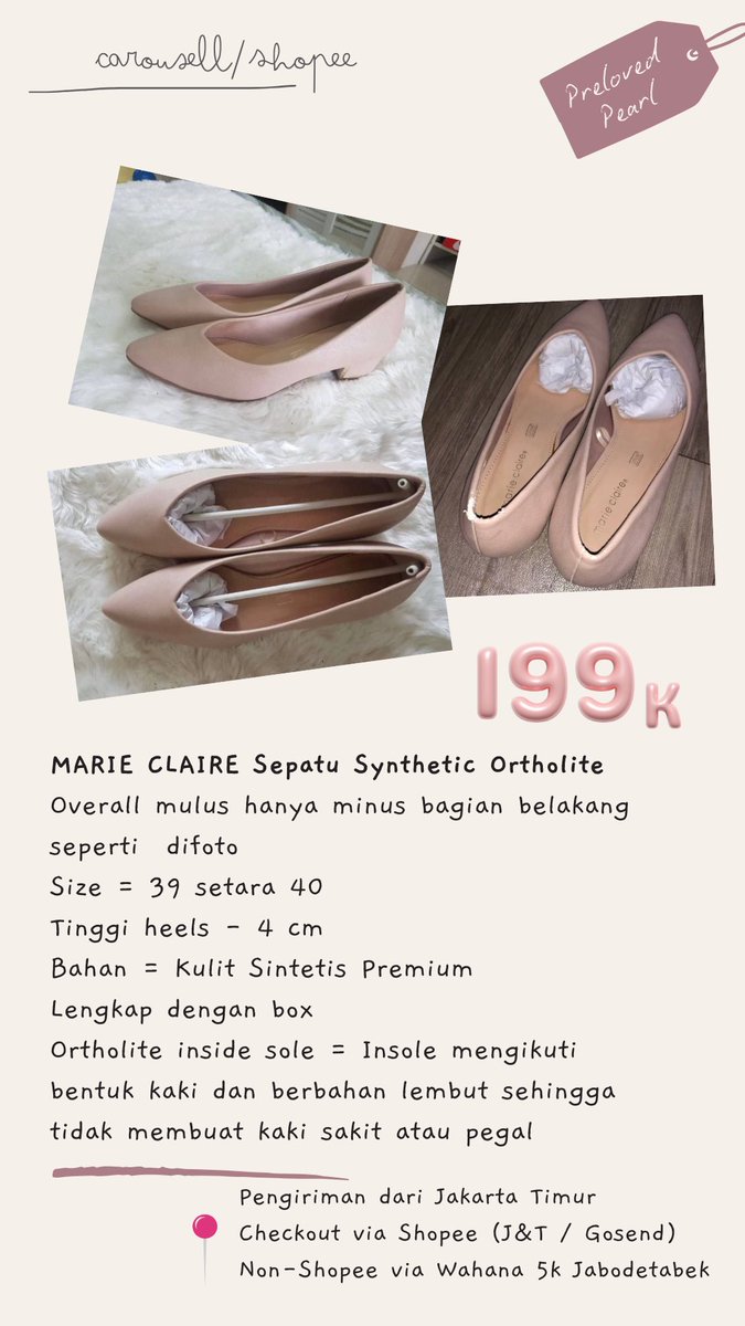 gladysbrw's tweet photo. marie claire flat shoes sepatu nevada botol scoop pink tempat tumbler https://t.co/YzLcDTMlKX