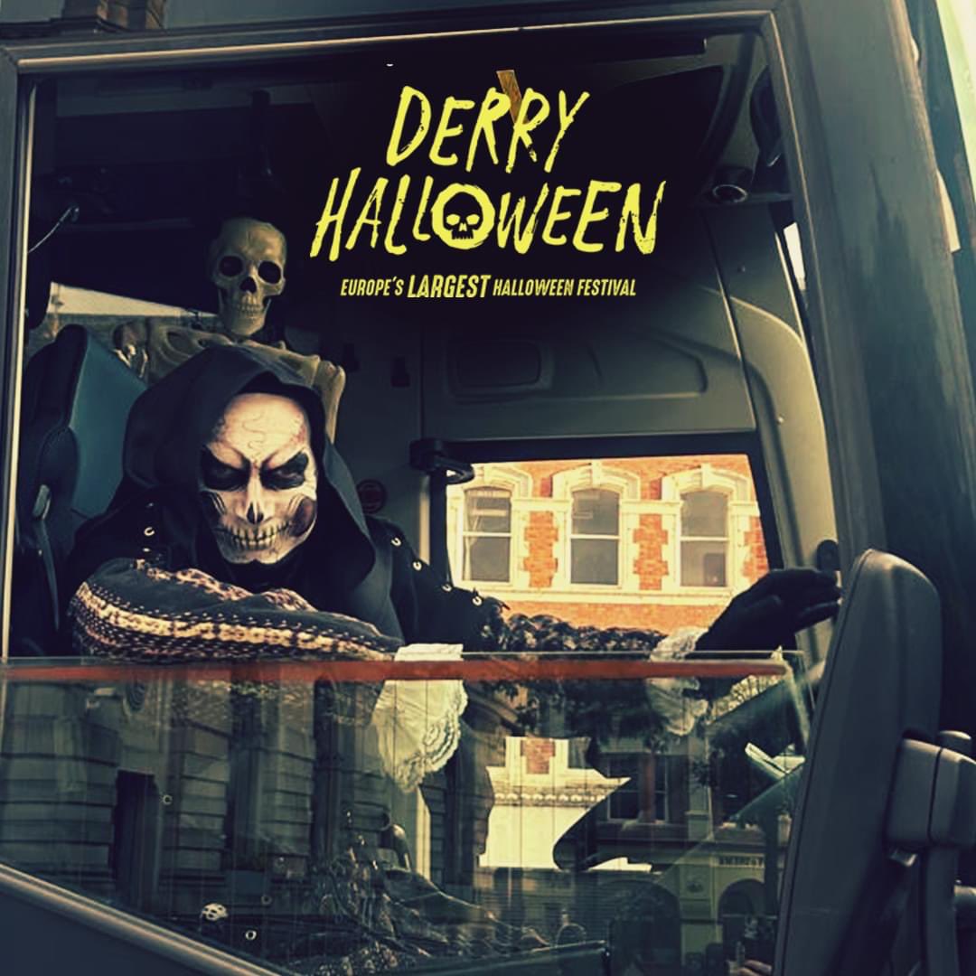 🚌 Heading to #DerryHalloween? We've got your back with all the travel tips you need to arrive safely and stress-free! 🏎️

Navigate the City of Bones with ease: 🚍 Catch a ride with Aircoach or Translink 🅿️ Find the best spots to park your broom..or car!derryhalloween.com/getting-here