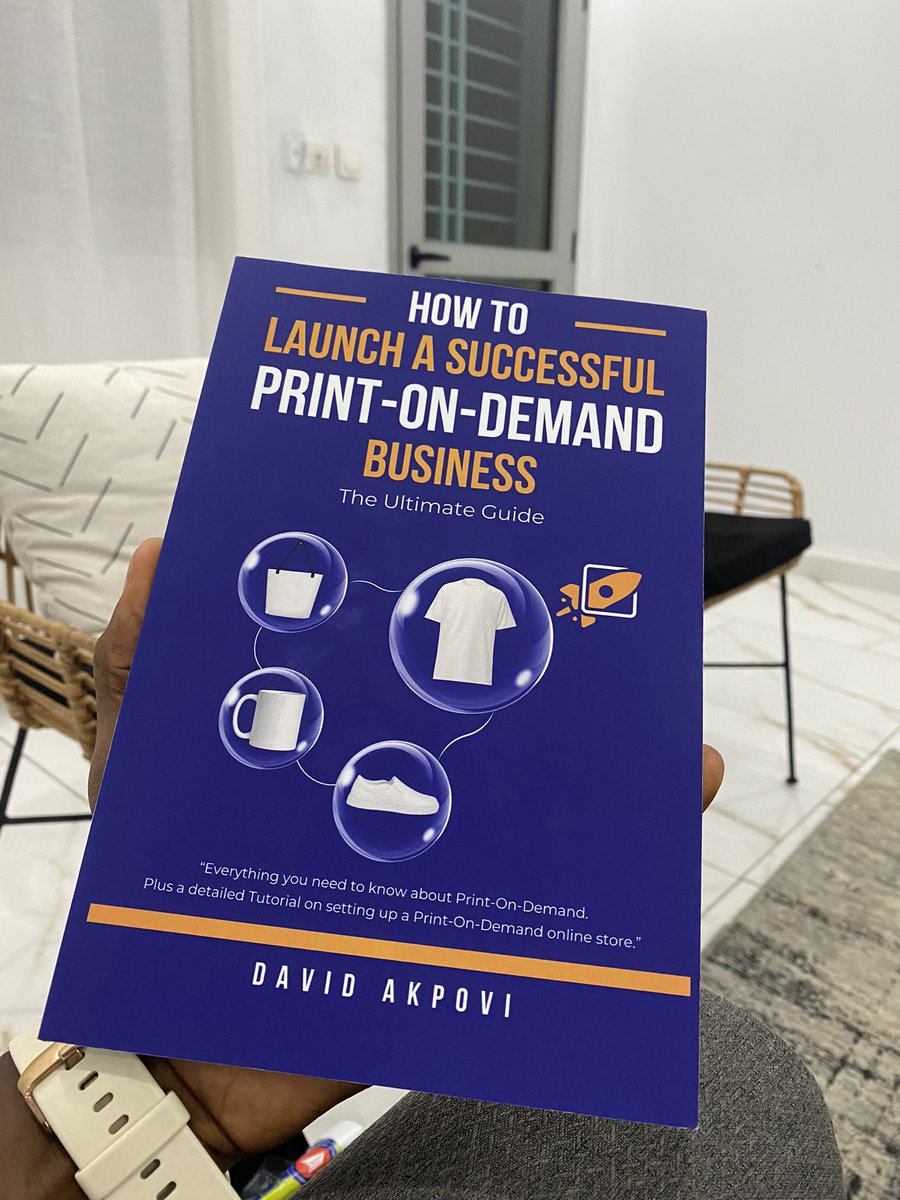 davidakpovi's tweet image. New Edition of this ultimate guide on POD, including the learning of "design and AI tools" for print-on-demand.
Available on Amazon : a.co/d/eY4mGt9

#printondemand #howtostart #ebook #kindle #howtostartprintondemand #amazonbook