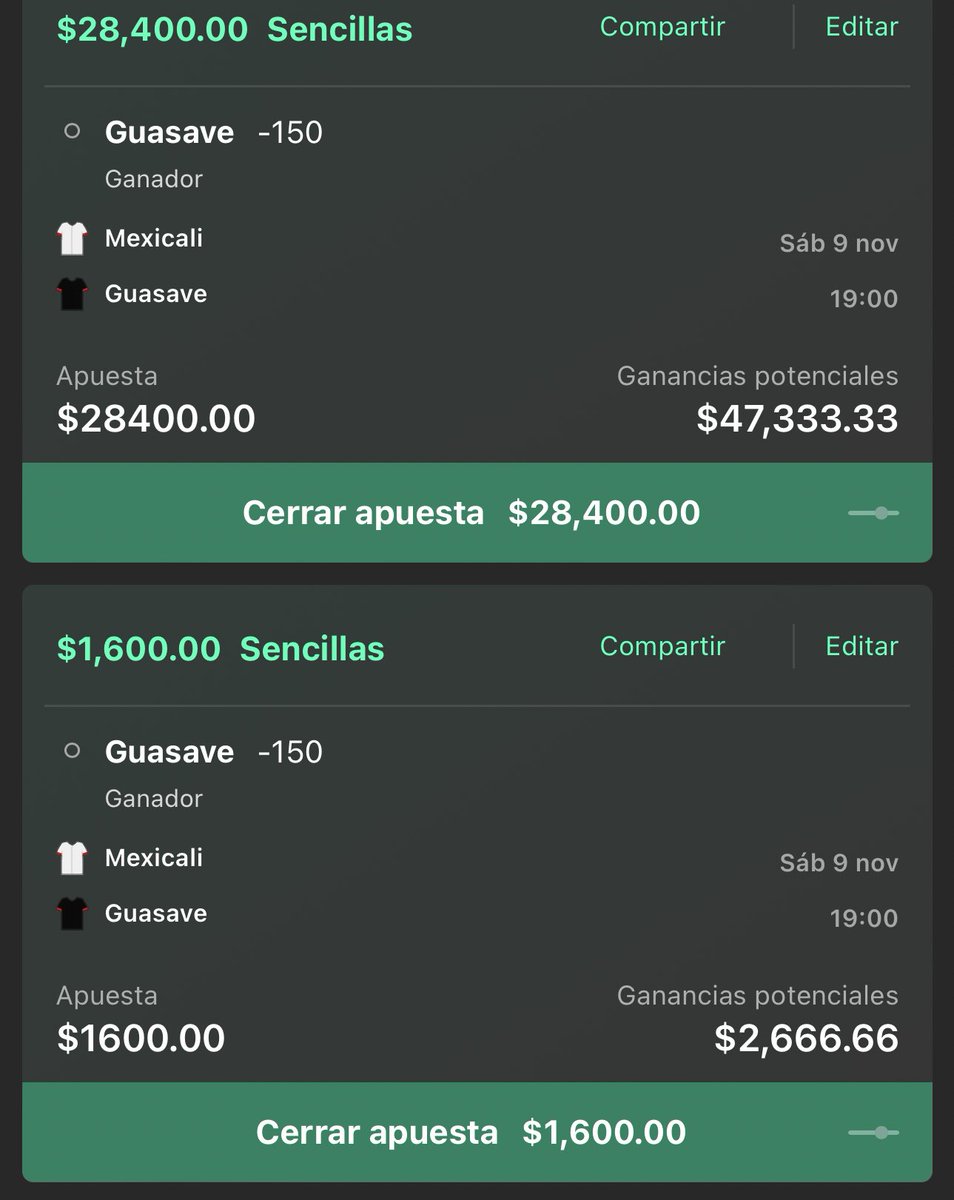 hugowx_'s tweet photo. paso 1. reto $1,600 a $20,000🪜

inicia en 30 minutoss, si ves esto tarde métela en vivo!

- Guasave ML #LMP ⚾️🇲🇽

deja un ❤️ de la suertee https://t.co/LgCSfHtWvs