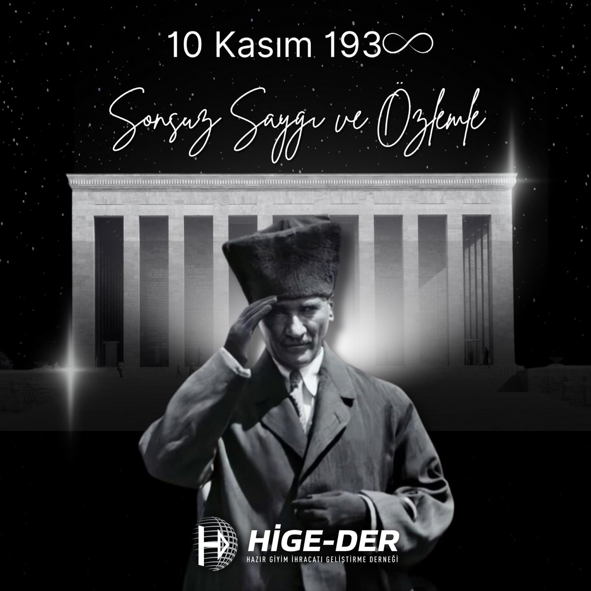 Cumhuriyetimizin kurucusu Ulu Önder Gazi Mustafa Kemal Atatürk’ü aramızdan ayrılışının 86. yılında saygı, minnet ve özlemle anıyoruz. Ölümsüz fikirleri, yol gösteren ilkeleriyle her zaman yolumuzu aydınlatacak, kalbimizde yaşayacaktır. 
 
Hüseyin Öztürk
HİGE-DER Bşk.
 
#10Kasım