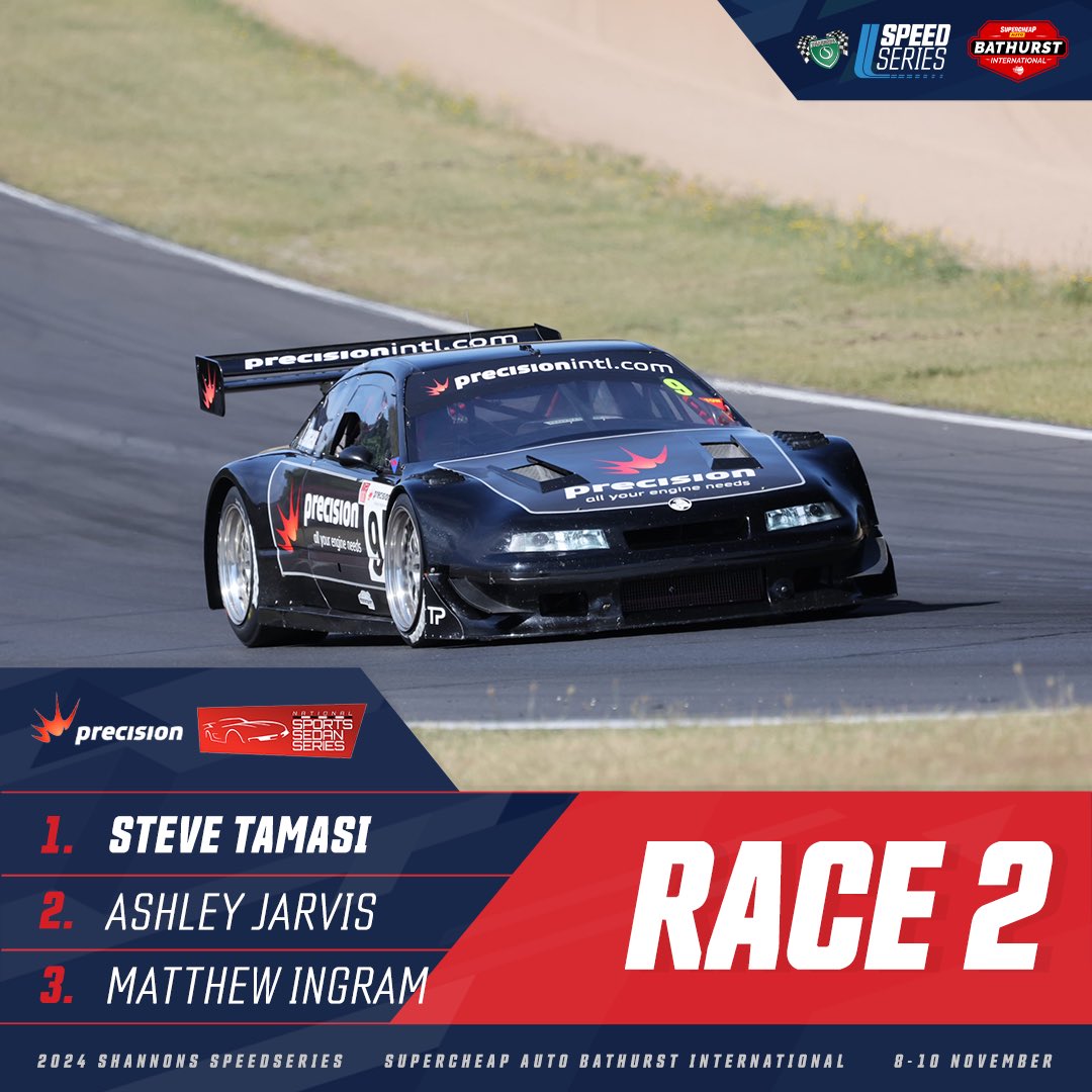 Steve Tamasi takes the win and now leads the weekend for Precision National Sports Sedan Series 👏