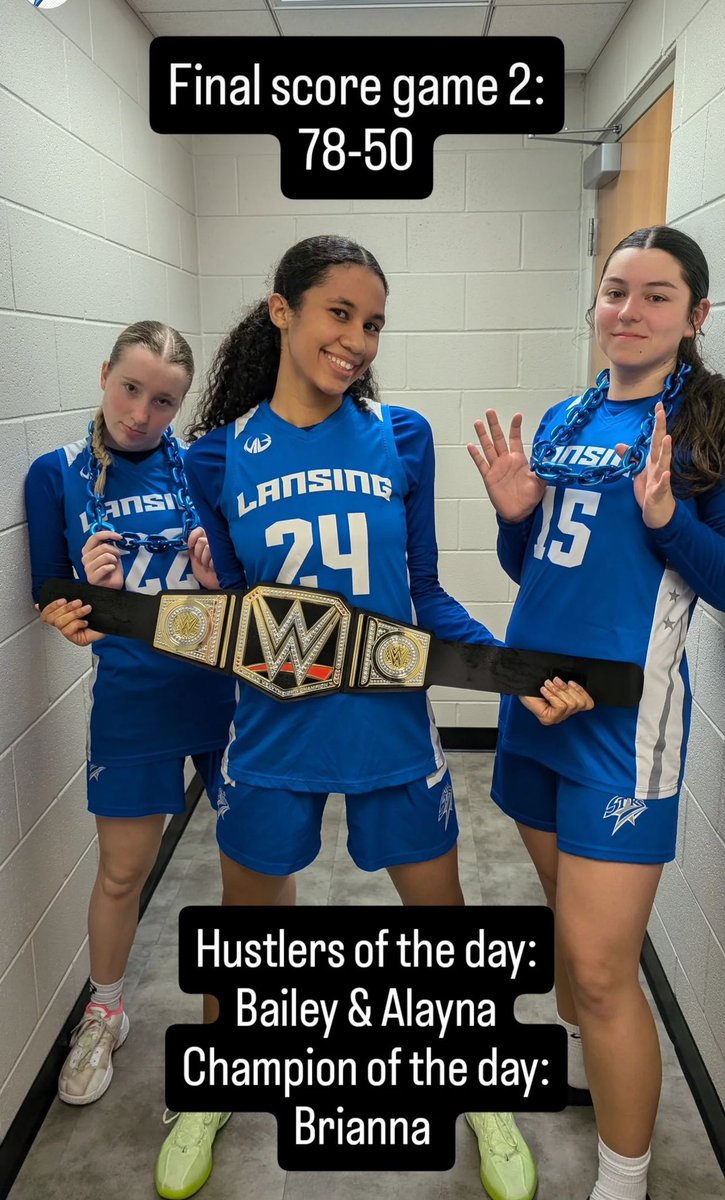 Lansing Community College Women’s Basketball (@lccstarswbb) on Twitter photo Stars get the dub 78-50🔥
Brianna Clark led with 20pts!!
<a href="/AlaynaArmstro11/">Alayna Armstrong</a> hit her 1st college double-double (13pts and 11rebs).
<a href="/BHosford22/">Bailey Hosford</a> was our glue girl!
Stars are now 3-0⭐️💙 Stars get the dub 78-50🔥
Brianna Clark led with 20pts!!
<a href="/AlaynaArmstro11/">Alayna Armstrong</a> hit her 1st college double-double (13pts and 11rebs).
<a href="/BHosford22/">Bailey Hosford</a> was our glue girl!
Stars are now 3-0⭐️💙