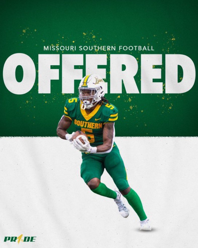 Tylon “Ty” Horton (@tylonhorton10) on Twitter photo After a great conversation with Coach <a href="/JerodAlton/">Jerod Alton</a> I am blessed to receive an offer from Missouri Southern University 💚💛 #AGTG <a href="/STMARYS_FB_STL/">St. Mary's South Side Catholic Football</a> <a href="/CoachTDG/">Trenton D. Greene</a> <a href="/MOSOFootball/">Missouri Southern Football</a> <a href="/JPRockMO/">JP Rock</a> After a great conversation with Coach <a href="/JerodAlton/">Jerod Alton</a> I am blessed to receive an offer from Missouri Southern University 💚💛 #AGTG <a href="/STMARYS_FB_STL/">St. Mary's South Side Catholic Football</a> <a href="/CoachTDG/">Trenton D. Greene</a> <a href="/MOSOFootball/">Missouri Southern Football</a> <a href="/JPRockMO/">JP Rock</a>