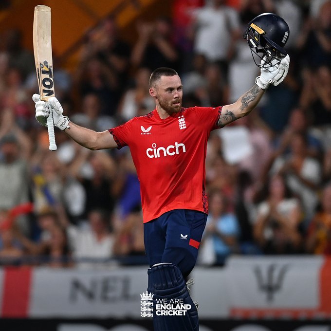 Phil Salt, that was spectacular! 🧊  📹 Credits: Twitter/englandcricket