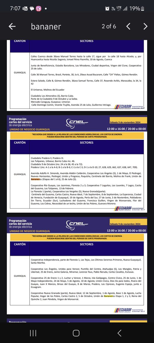 Taty_TASS's tweet photo. @CNEL_EP Teníamos corte a las 8 pm y se fue a las 6.... espero q regrese a las 10 y no a las 12 como estaba programado .. ya q no cumplieron con el primer horario cumplan con el último aunque sea https://t.co/PtmOIxiUAn