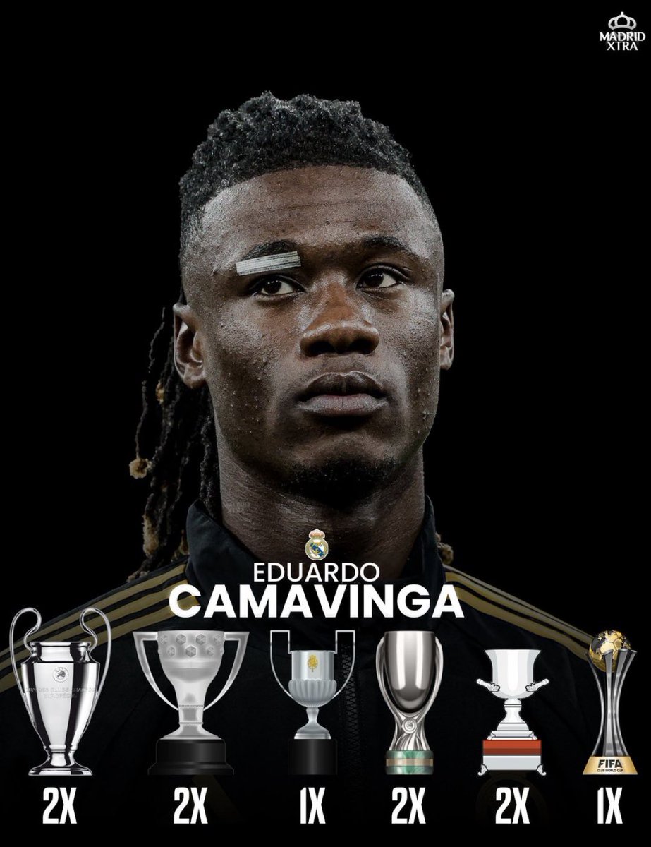 MadridXtra's tweet photo. 10 trophies. 22 years old today. 🤍 https://t.co/VQELnVun6a