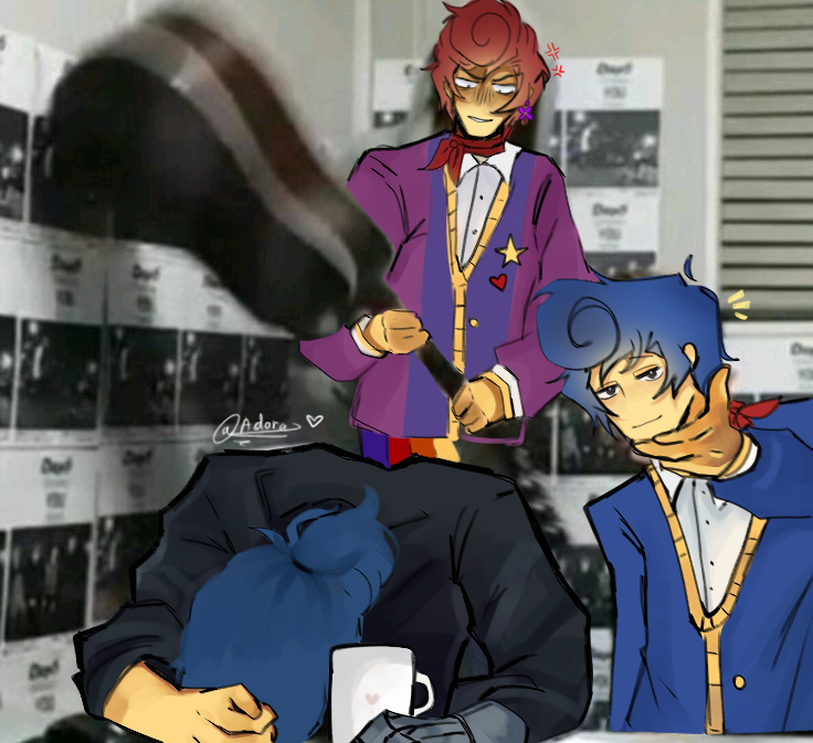 Adora_simpw's tweet photo. [🎸💥] Au RF belong:@/TheRealDeLacey Au Op belong:@Henneysilly #WallyDarling #OpWally #rfwally #WelcomeHome #welcomeho https://t.co/hoW8HQhuEx