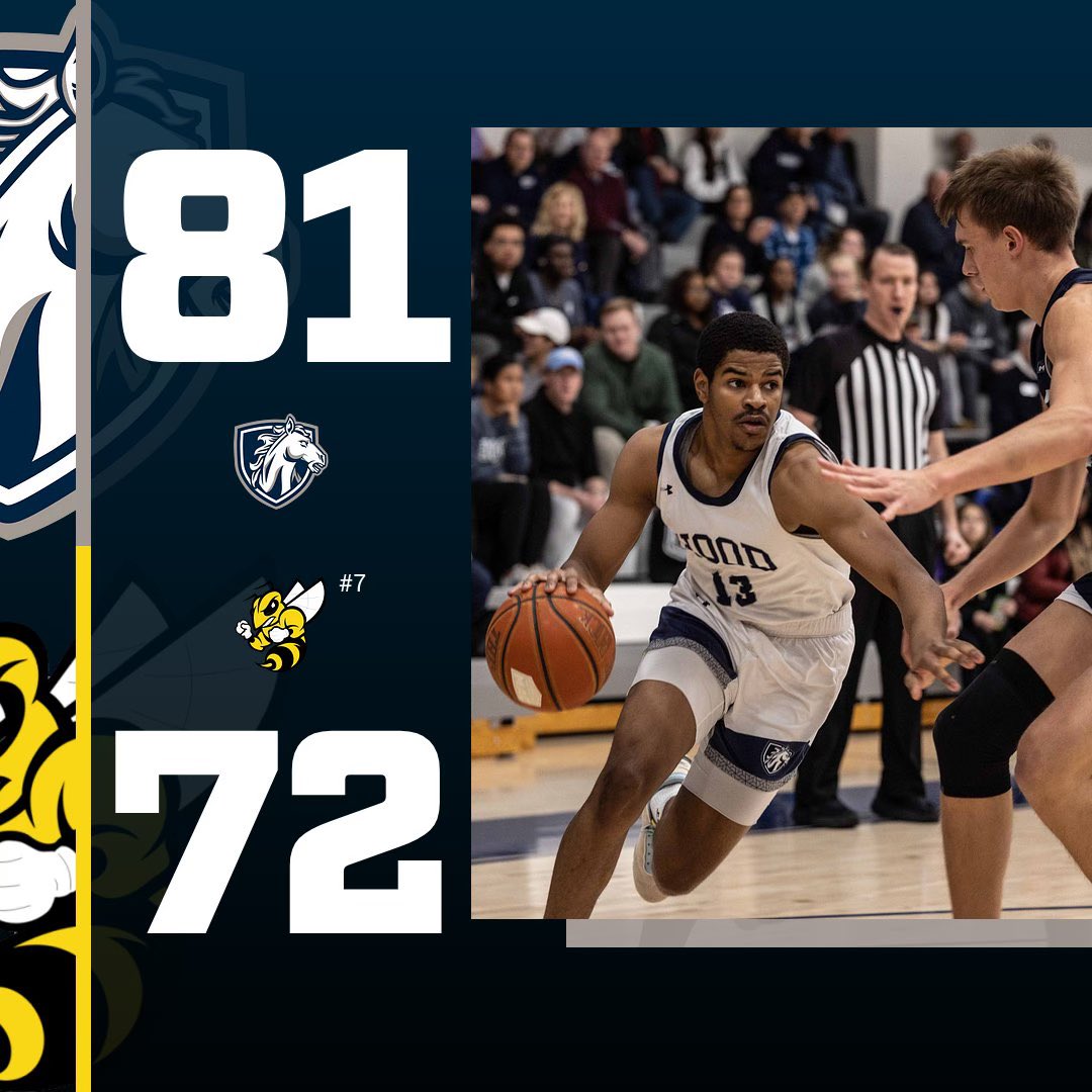 Hood_MBB's tweet photo. Hood knocks off the 7th ranked team in the country and wins the Rotary Tourney tip-off championship! Garrison Linton is named All Tournament Team and Kullen Robinson was named tourney MVP! Go Blazers! #D3Hoops #LetItFly https://t.co/Z8LVRV1AZW
