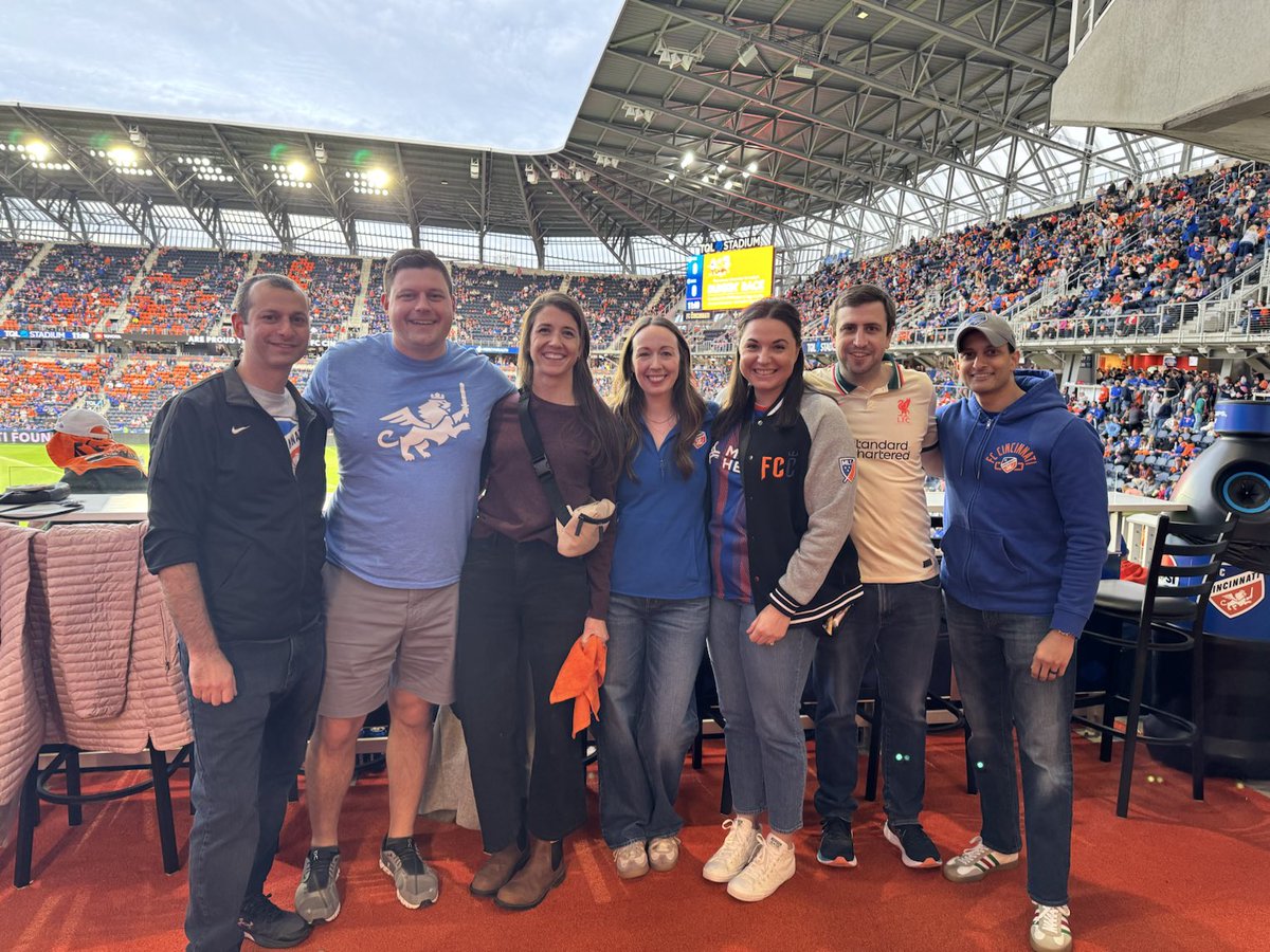 UC General Surgery (@ucincysurg) on Twitter photo R4 and R5 resident outing to the <a href="/fccincinnati/">FC Cincinnati</a> game. Great time. 18 PKs. Unfortunate loss. Thanks to Dr. Sameer Patel for the seat arrangements! <a href="/cincysurgery/">UC General Surgery Residents</a> <a href="/dgerber6/">David Gerber</a> R4 and R5 resident outing to the <a href="/fccincinnati/">FC Cincinnati</a> game. Great time. 18 PKs. Unfortunate loss. Thanks to Dr. Sameer Patel for the seat arrangements! <a href="/cincysurgery/">UC General Surgery Residents</a> <a href="/dgerber6/">David Gerber</a>