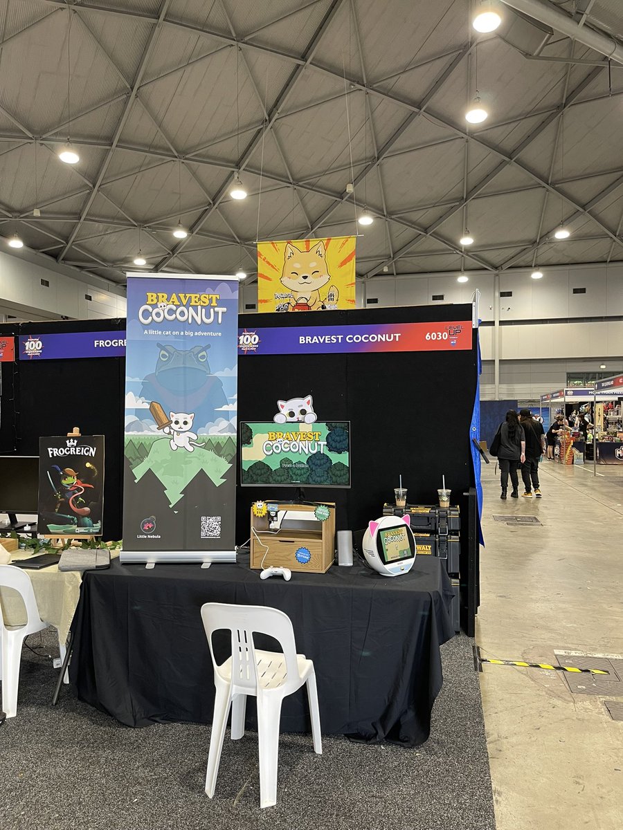 Bravest Coconut is setup and ready for our third and final day of <a href="/SupanovaExpo/">Supanova Comic Con & Gaming 💥</a>